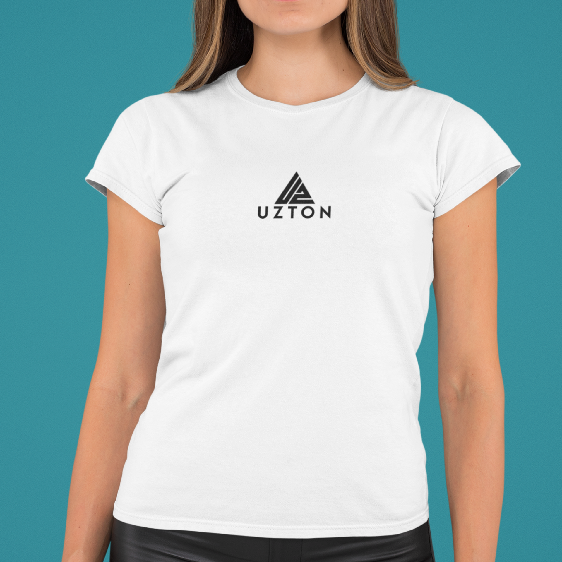 Camiseta Feminina Uzton Authentic Branca