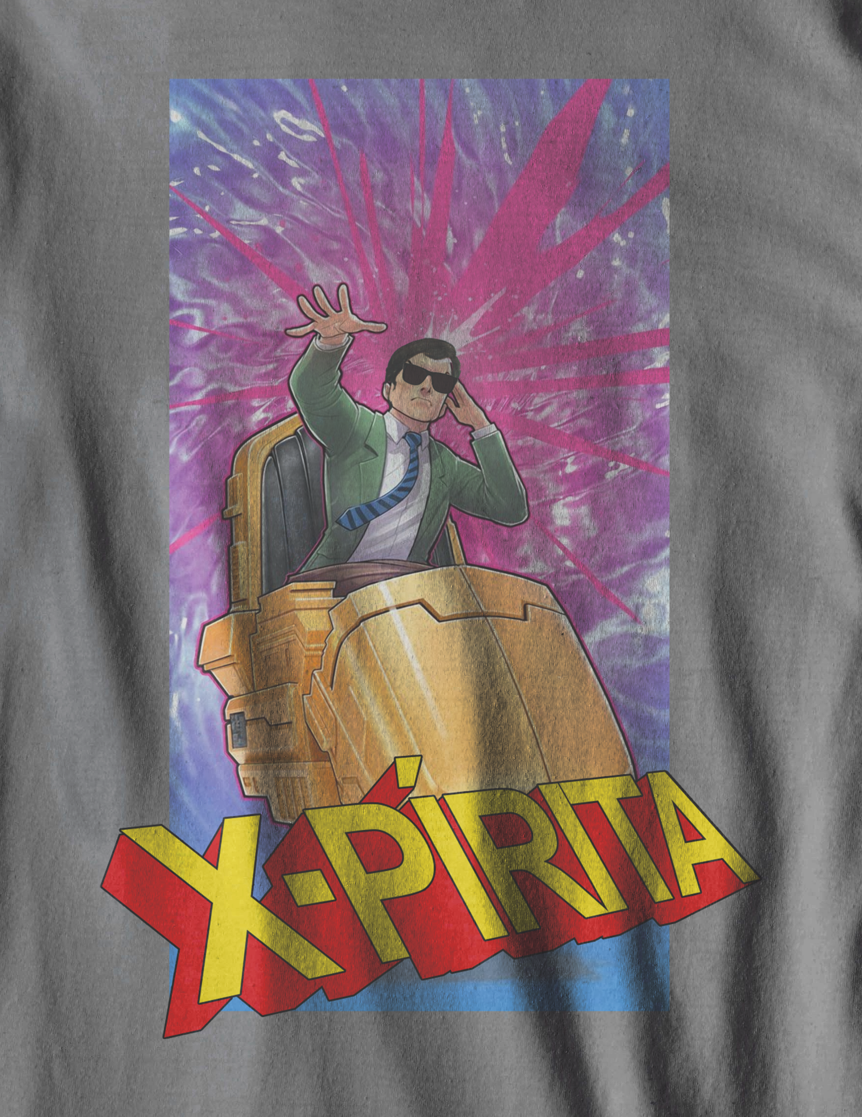 Nome do produto  Camiseta Plus Size - Professor Xavier - X-Pírita - (unissex)