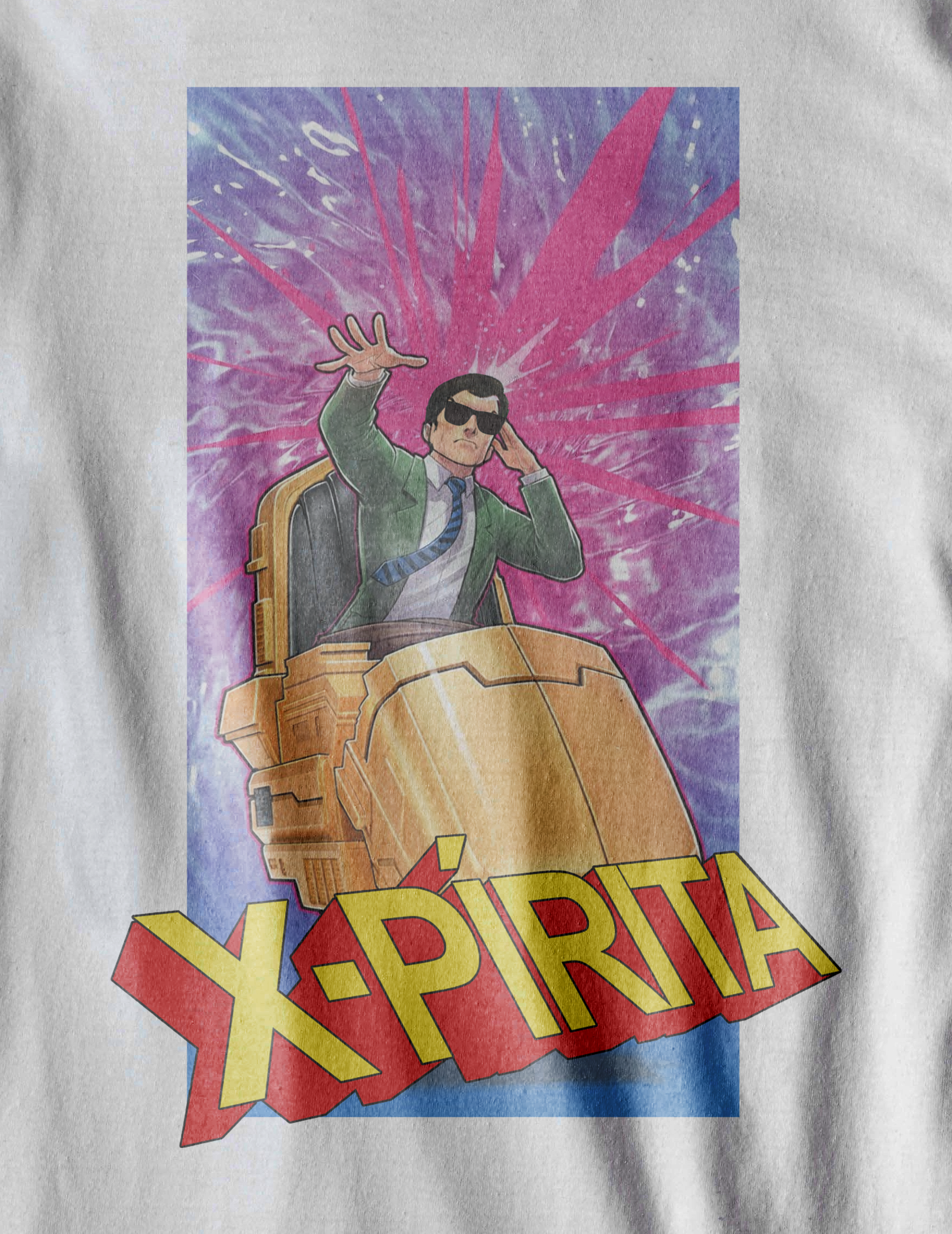 Nome do produto  Camiseta Professor Xavier - X-Pírita - (unissex)