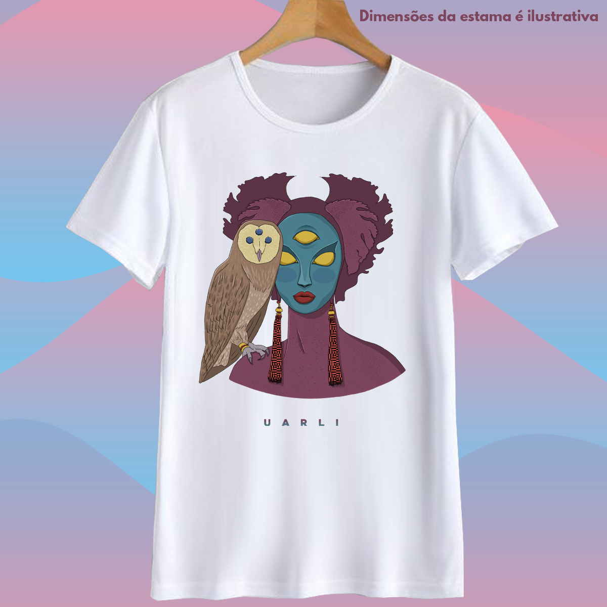 Nome do produto  Forasteiro com Coruja