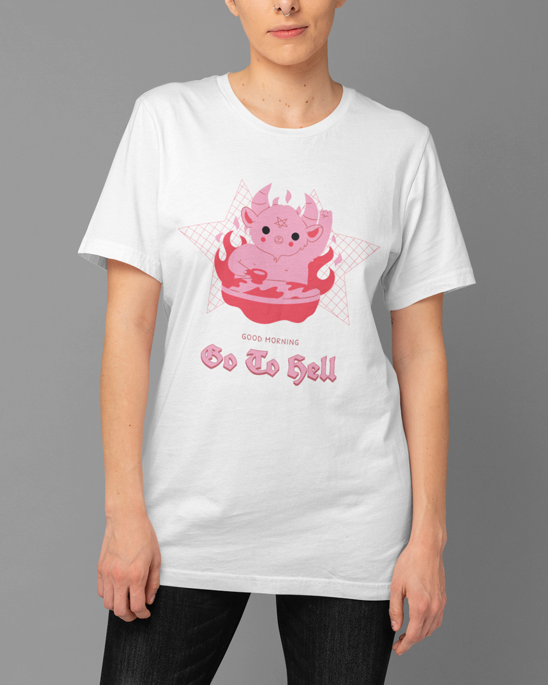 Nome do produto  Camiseta Go To Hell