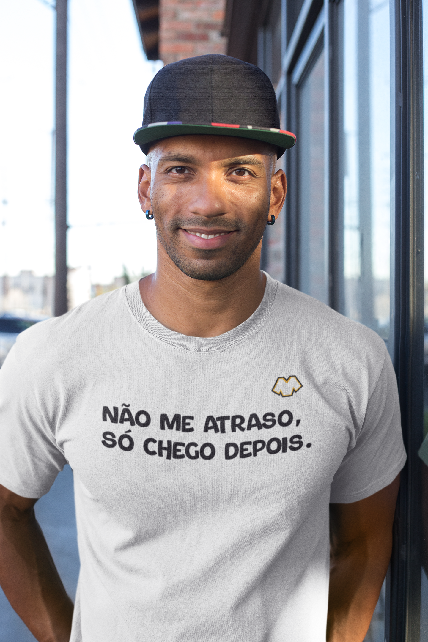 T-SHIRT NÃO ME ATRASO