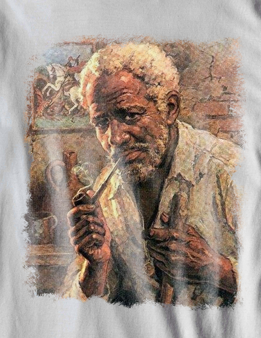 Nome do produto  Camiseta O Preto velho - (unissex)