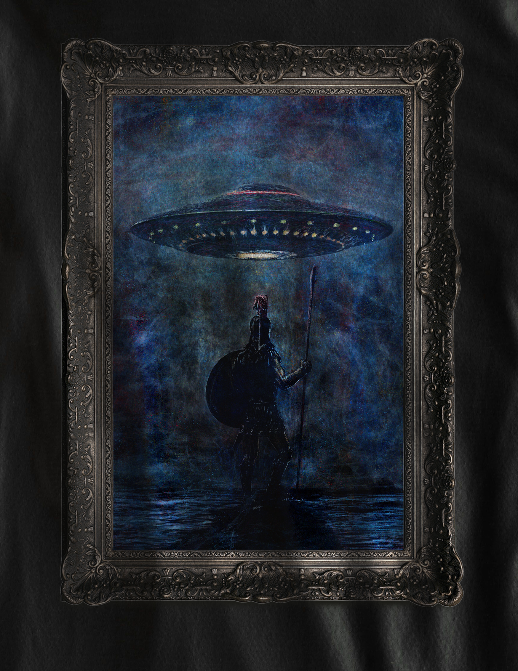 Nome do produto  Camiseta Espartanos e Aliens - (unissex)