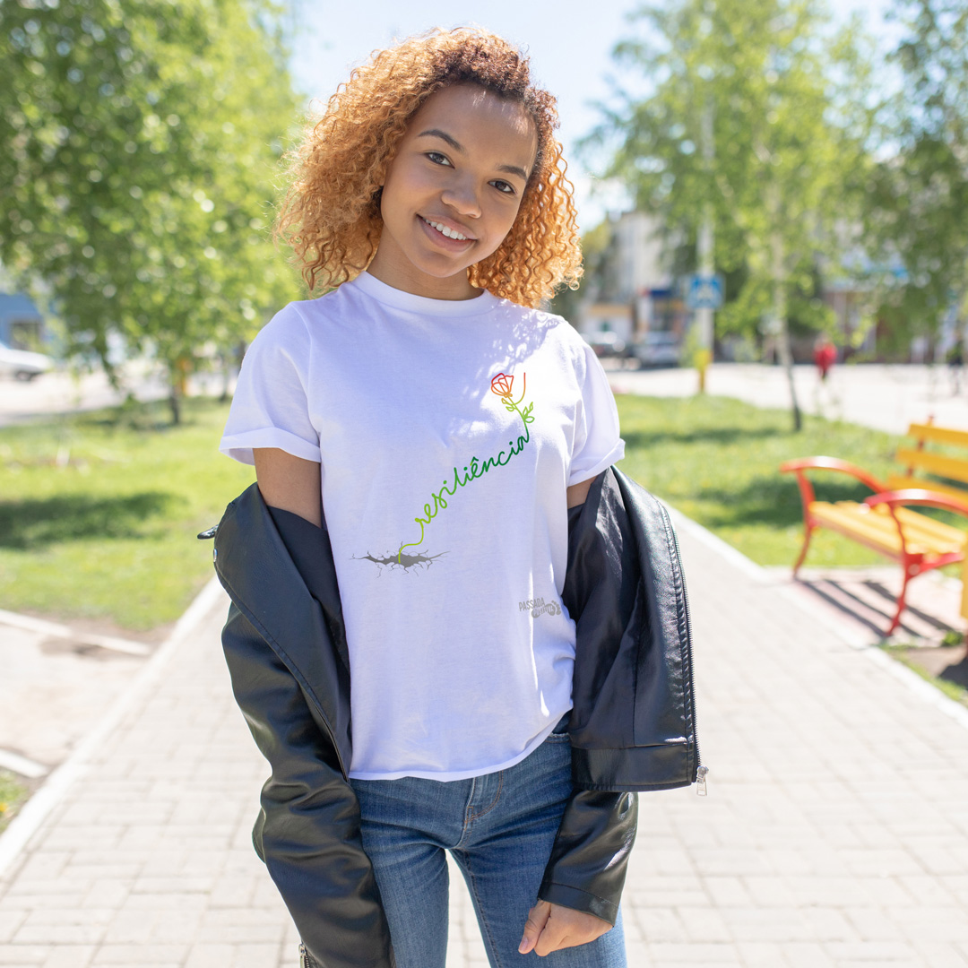 Nome do produto  T-shirt Babylong RESILIÊNCIA