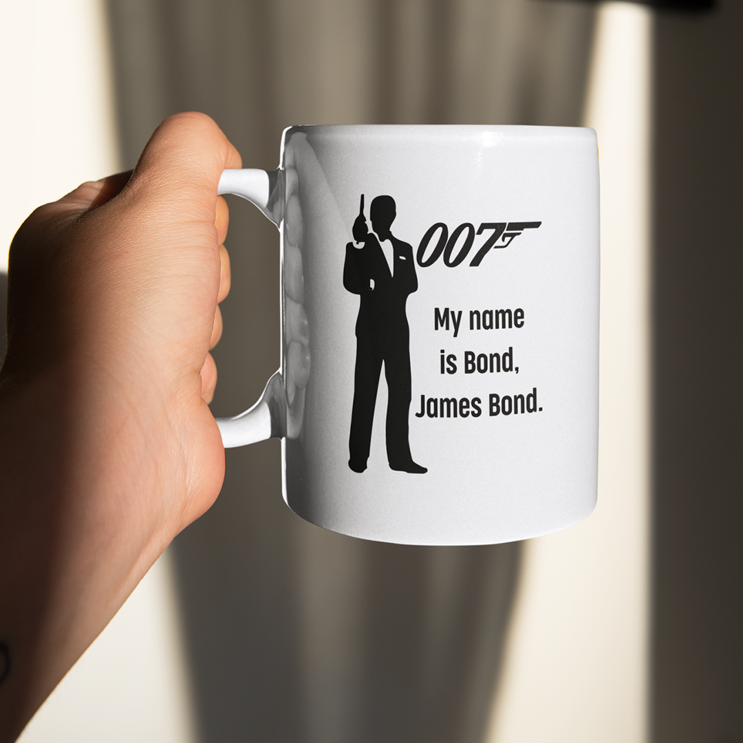 My name is Bond, James Bond - Caneca