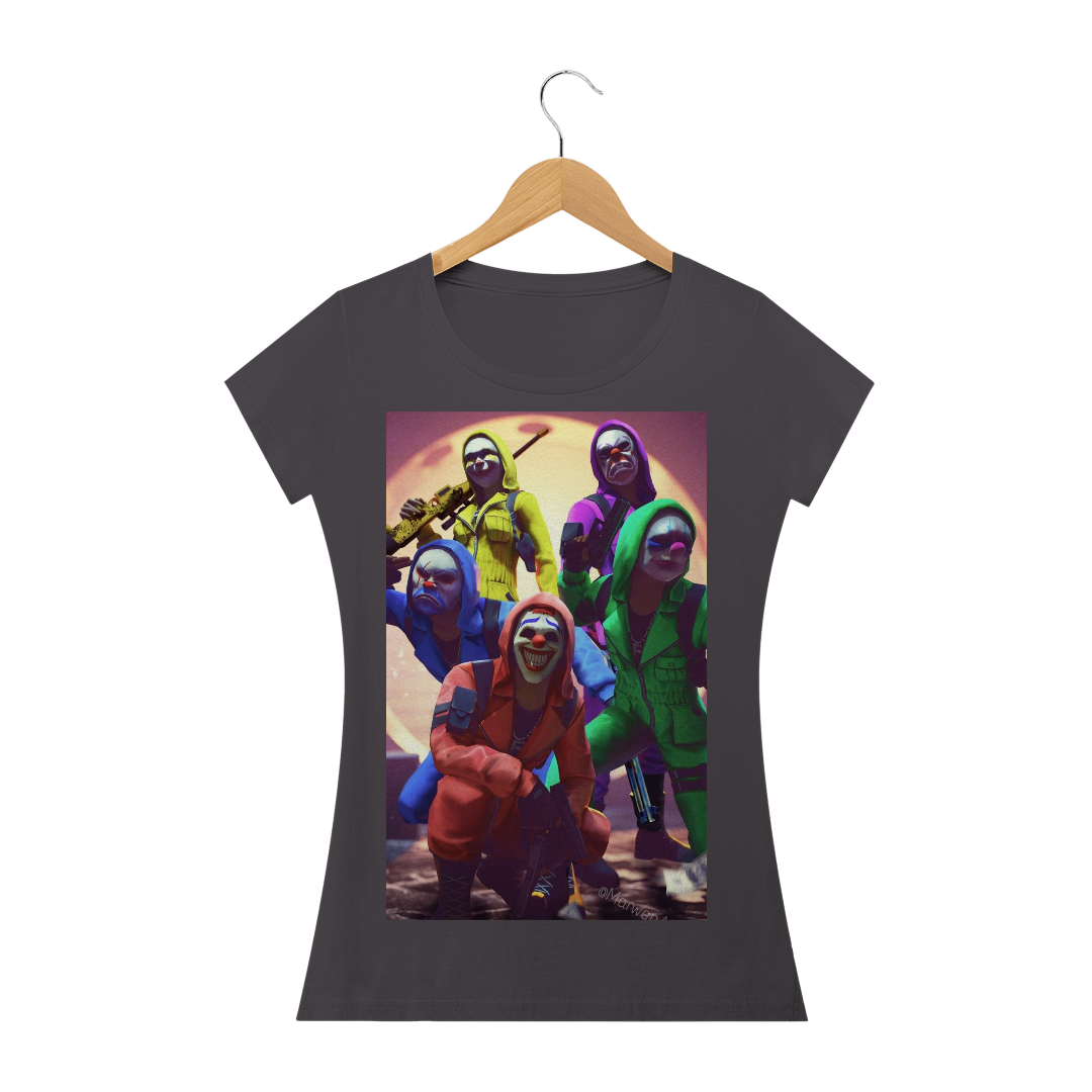 Nome do produto  Camiseta Estonada Free Fire Feminina