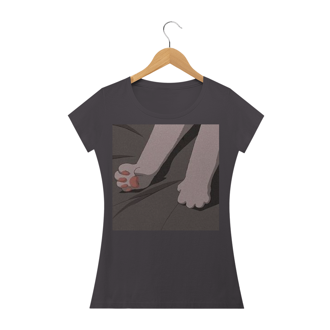 Nome do produto  Camisa icon patinhas de gato