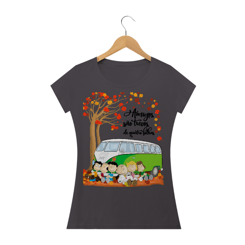 Nome do produto  Snoopy - Amigos são trevos / Baby long estonada 