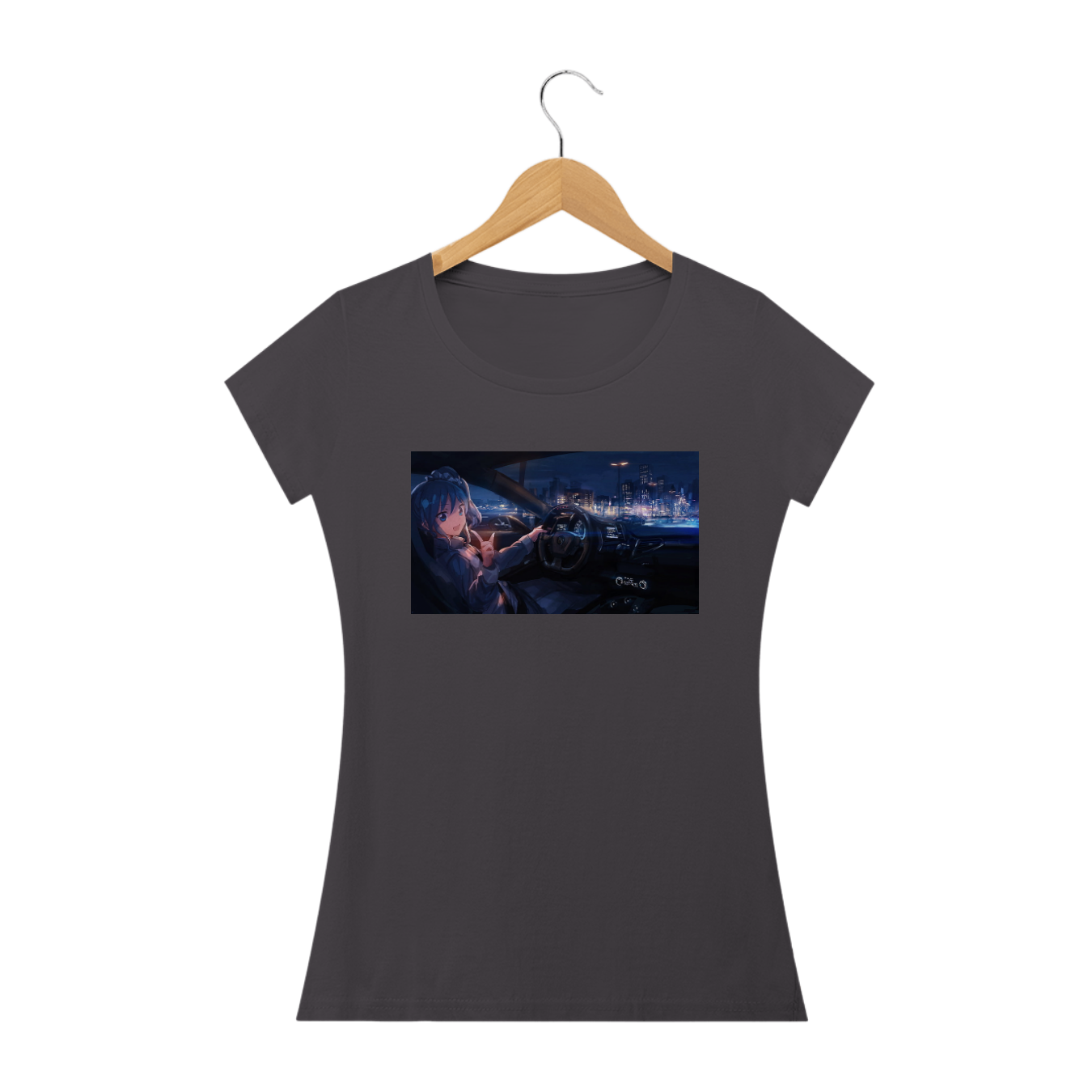 Nome do produto  CAMISETA BABY LONG - ANIME - Feminina