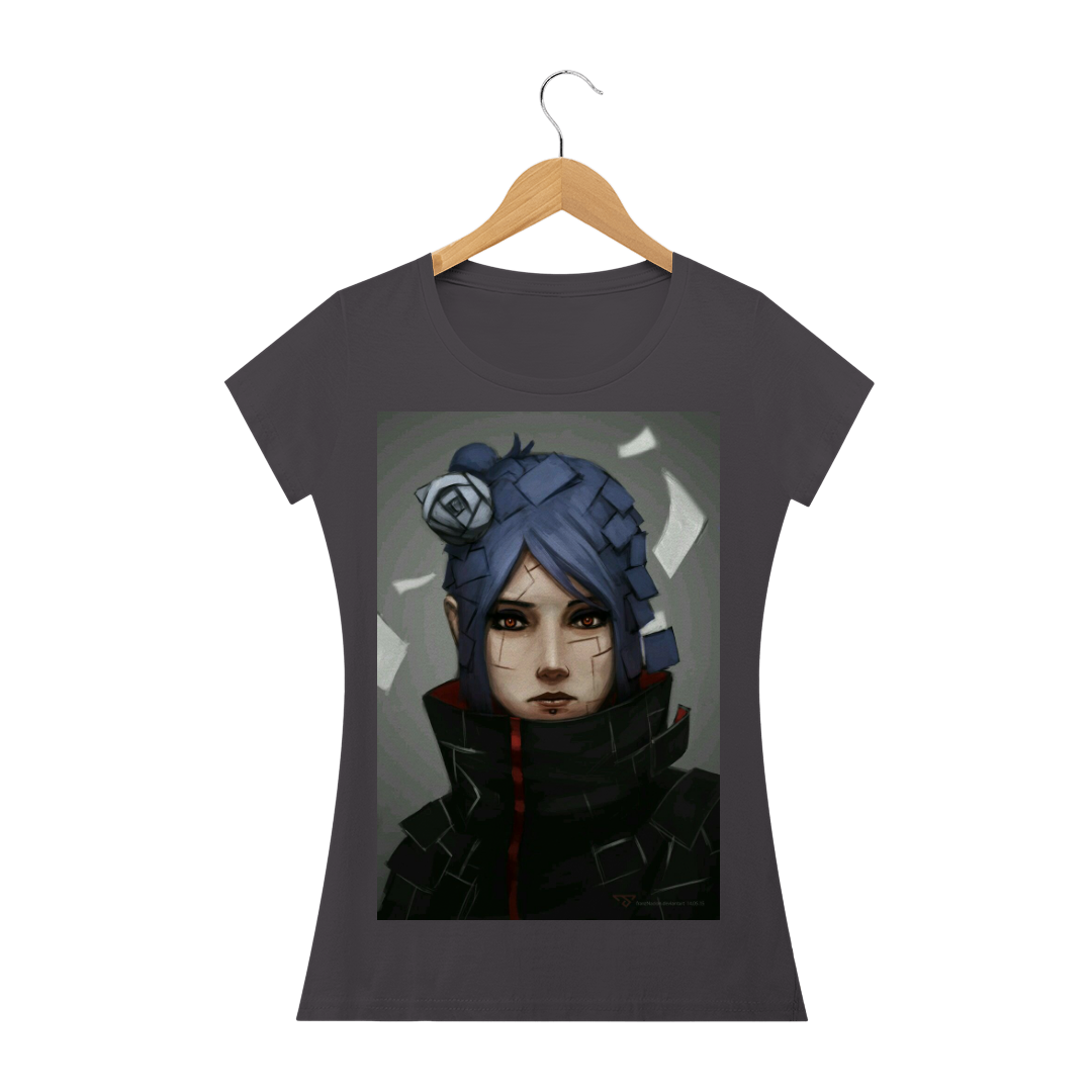 Nome do produto  Camiseta Babylong estonada Konan Akatsuki