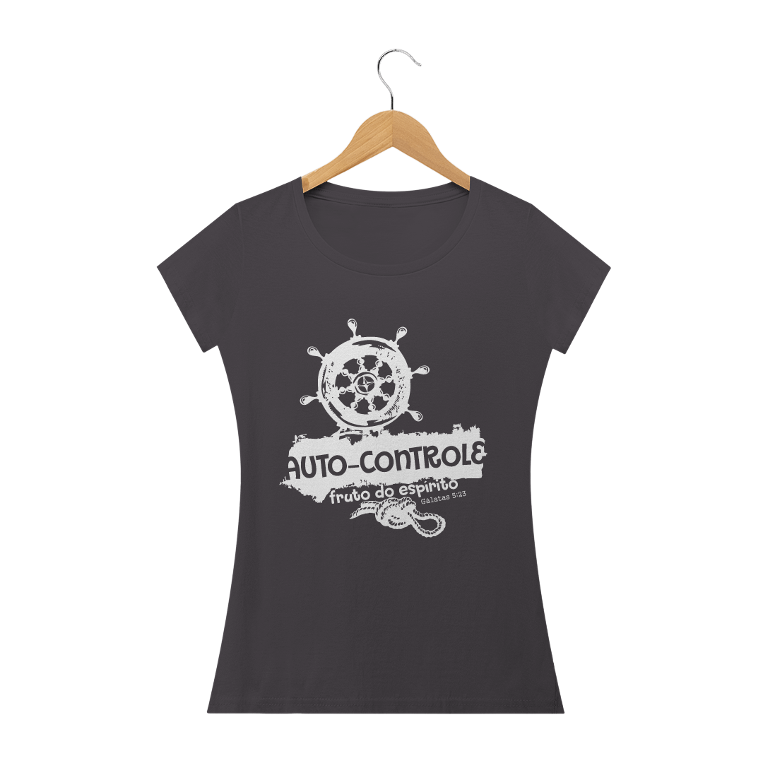Nome do produto  Camiseta Baby Long - Auto Controle