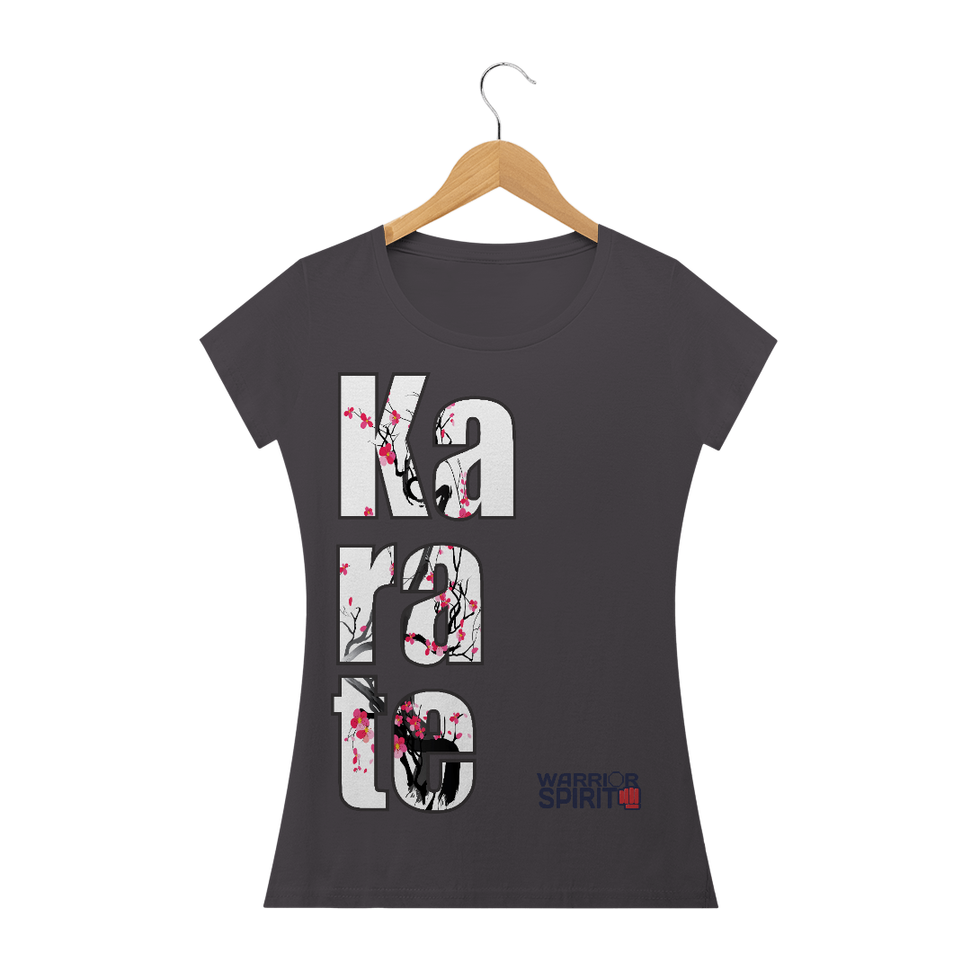 Nome do produto  Camisa Baby Look Karate 1- Estonada