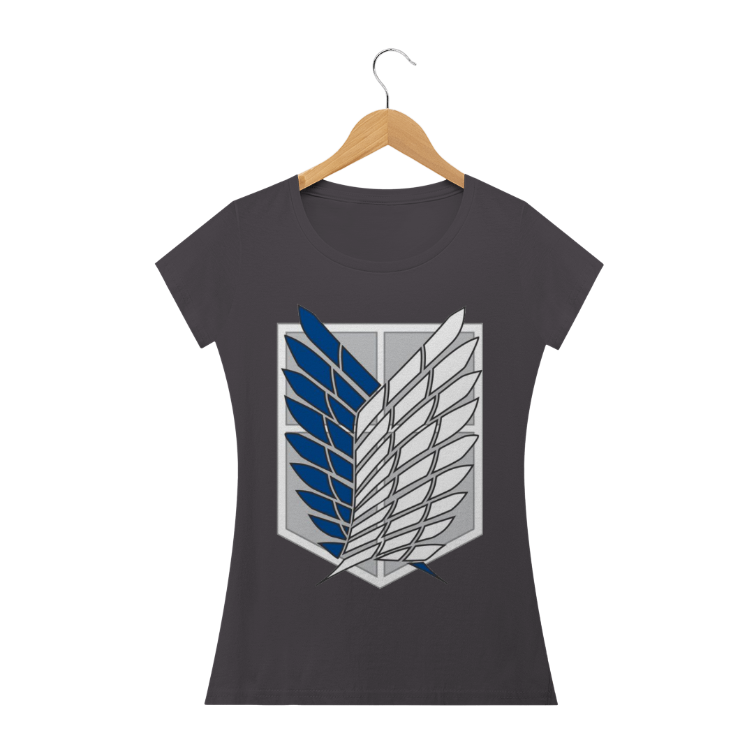 Nome do produto  Baby Long Estonada - Asas da Liberdade (Attack on Titan)