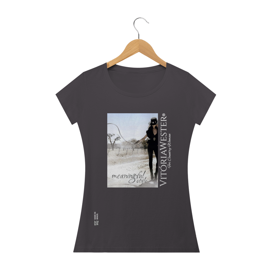Nome do produto  VITÓRIA WESTER® | IT-100017 | T-SHIRT FEMININA
