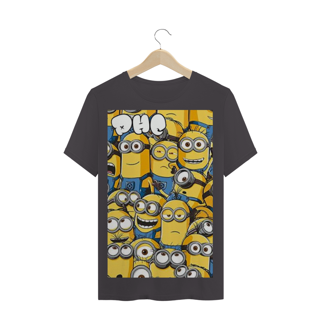 Nome do produto  camiseta masculina PHC Minions 