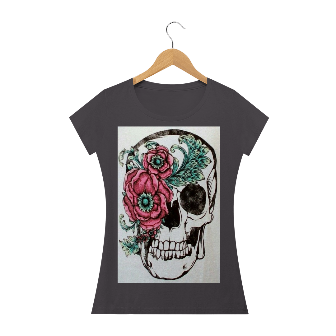Nome do produto  Blusa Feminina - Caveira