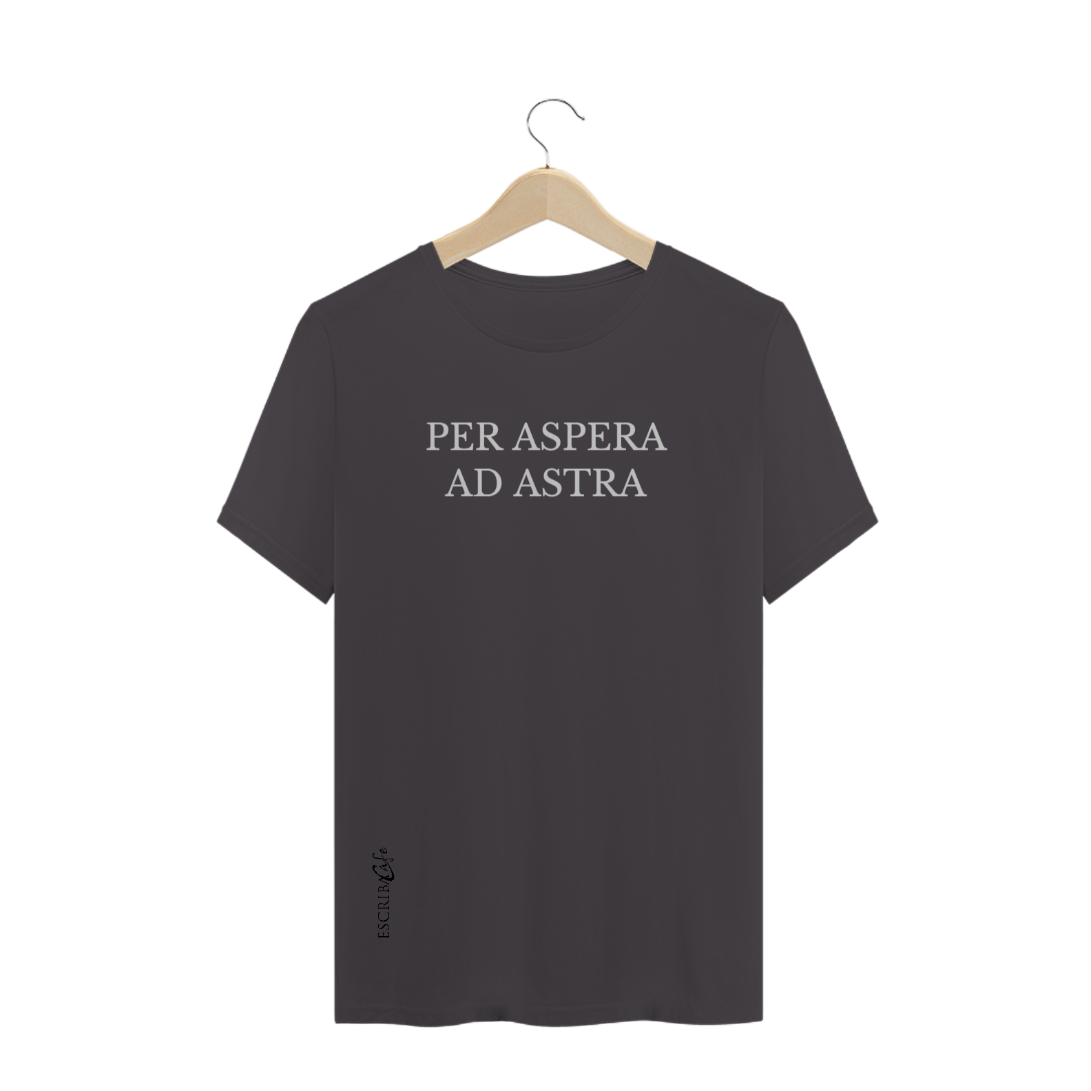 Camiseta envelhecida Per Aspera Ad Astra