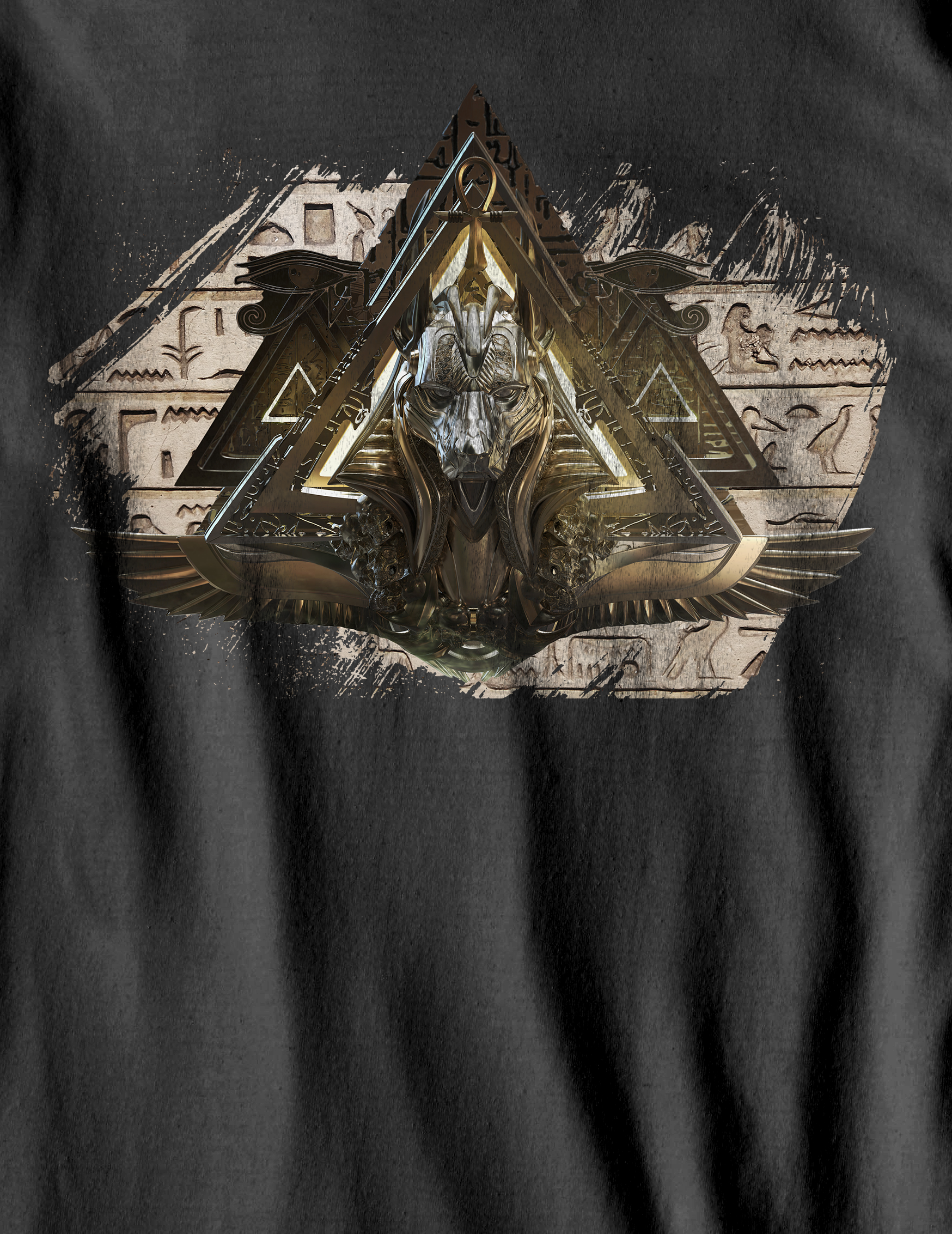 Nome do produto  Camiseta Estonada - Anúbis - (unissex)