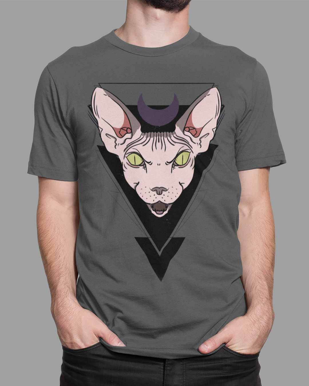 Nome do produto  Camiseta Mystical Cat