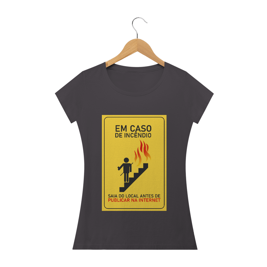 Nome do produto  CAMISETA PRIMEIRO A VIDA DEPOIS A FAMA