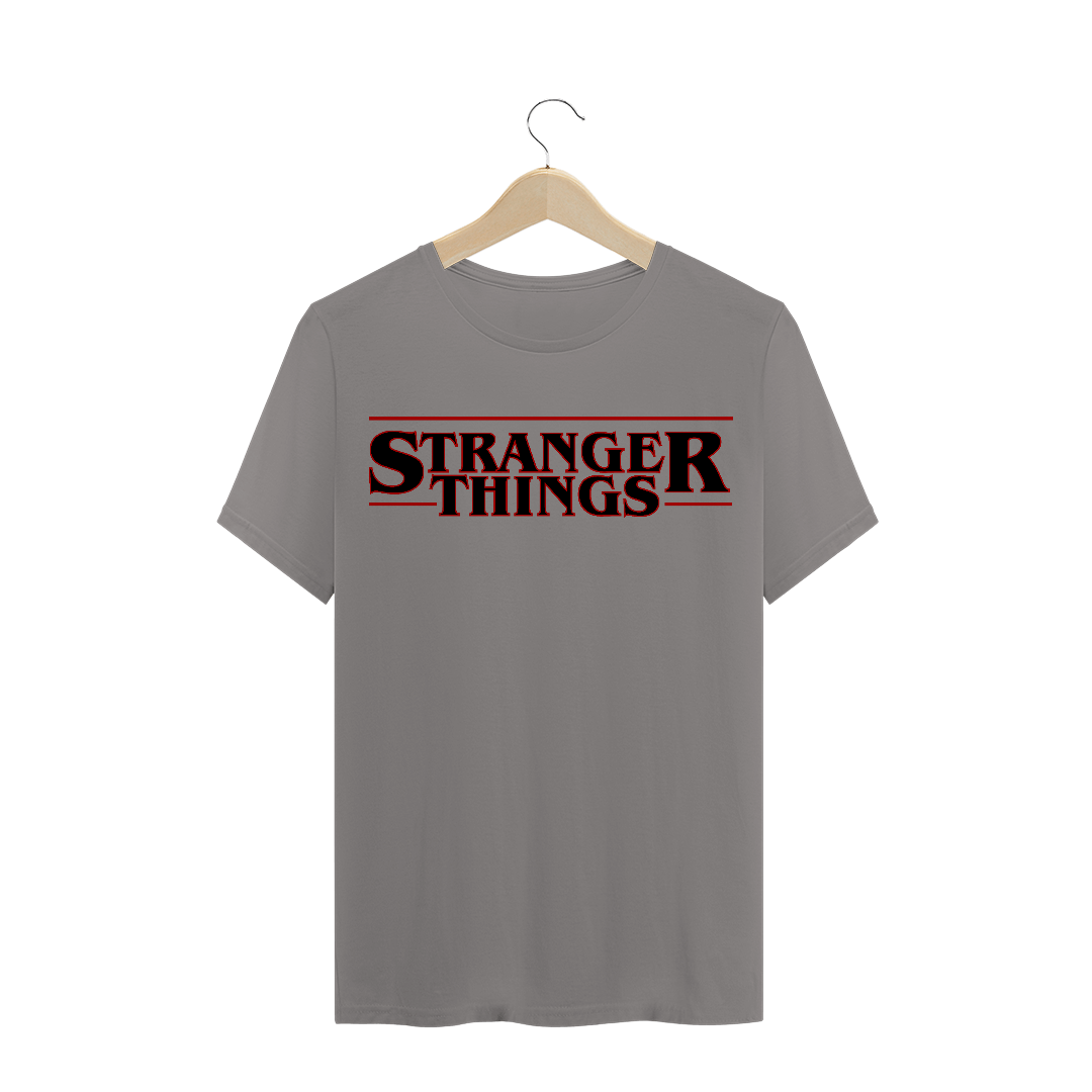 Nome do produto  Camiseta Stranger Things Logo - Filmes/Séries TV