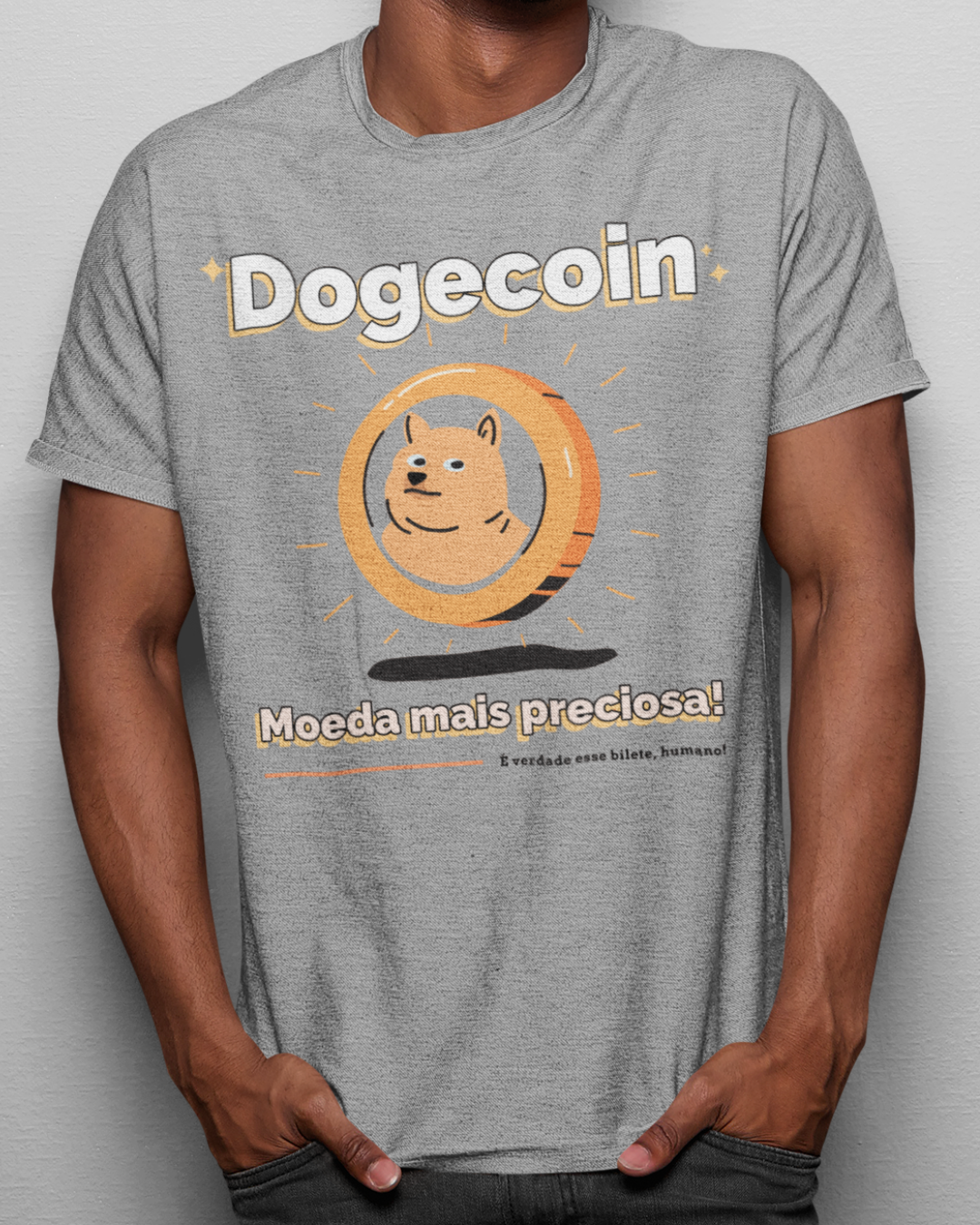 Nome do produto  Camiseta Dogecoin