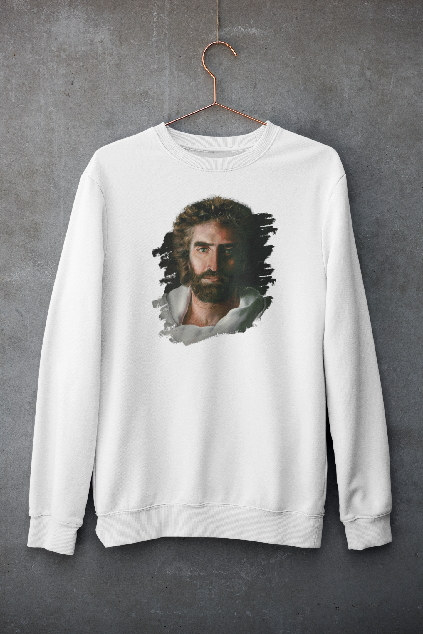 Nome do produto  Moletom Jesus Cristo - (unissex)