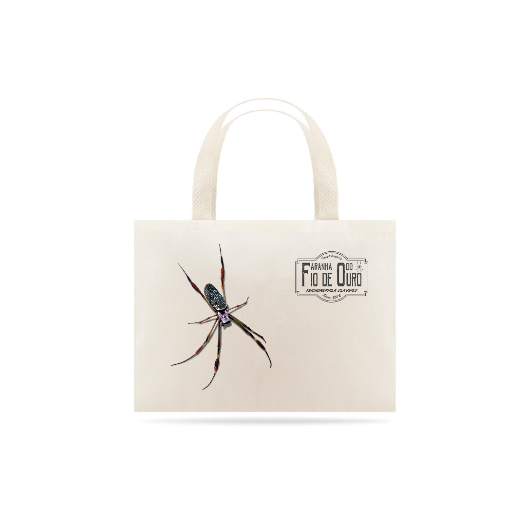 Nome do produto  Ecobag Aranha do Fio de Ouro