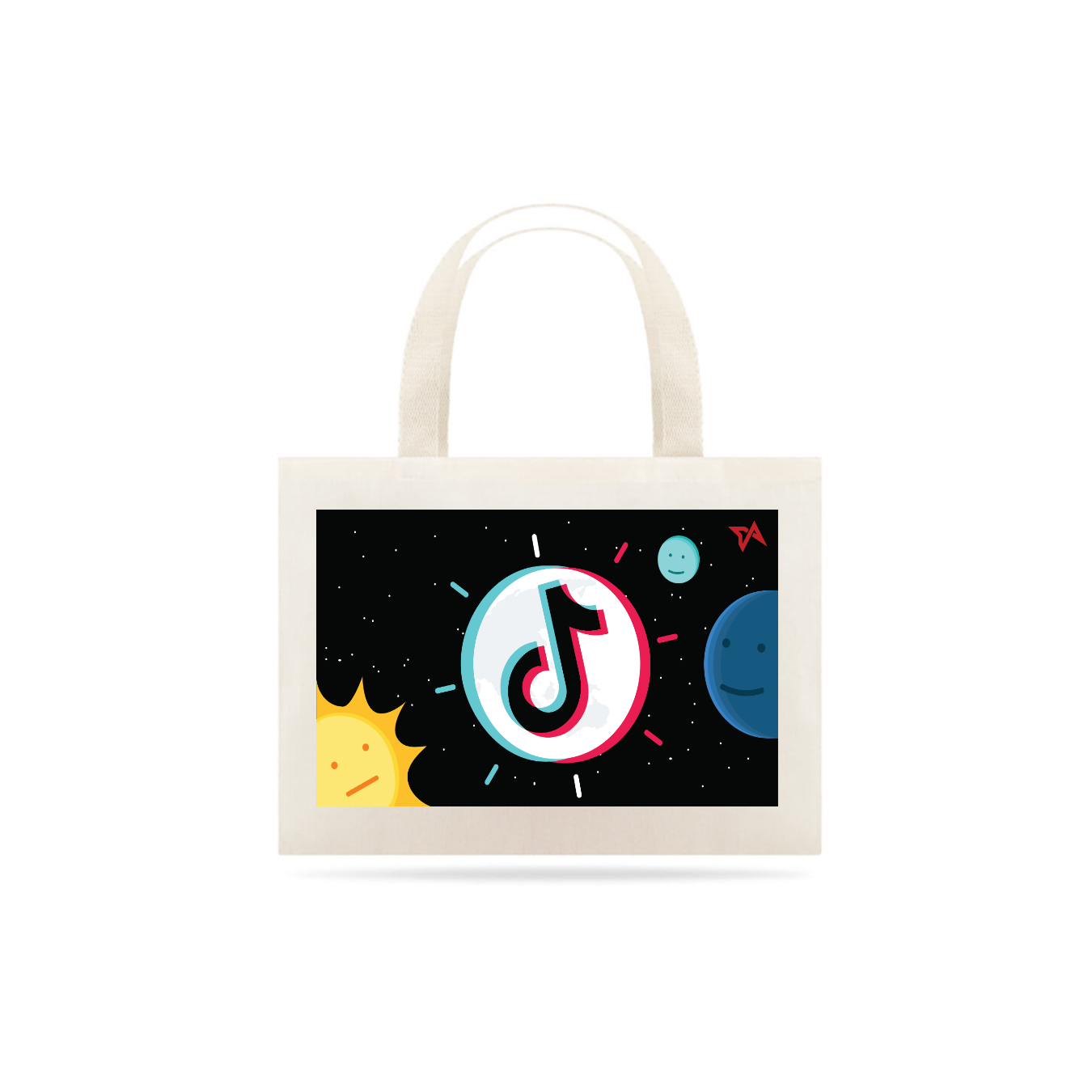 Nome do produto  sacola tik tok sol e lua