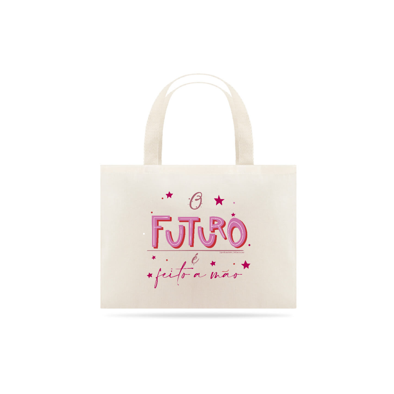 Nome do produto  Ecobag - O futuro é feito a mão