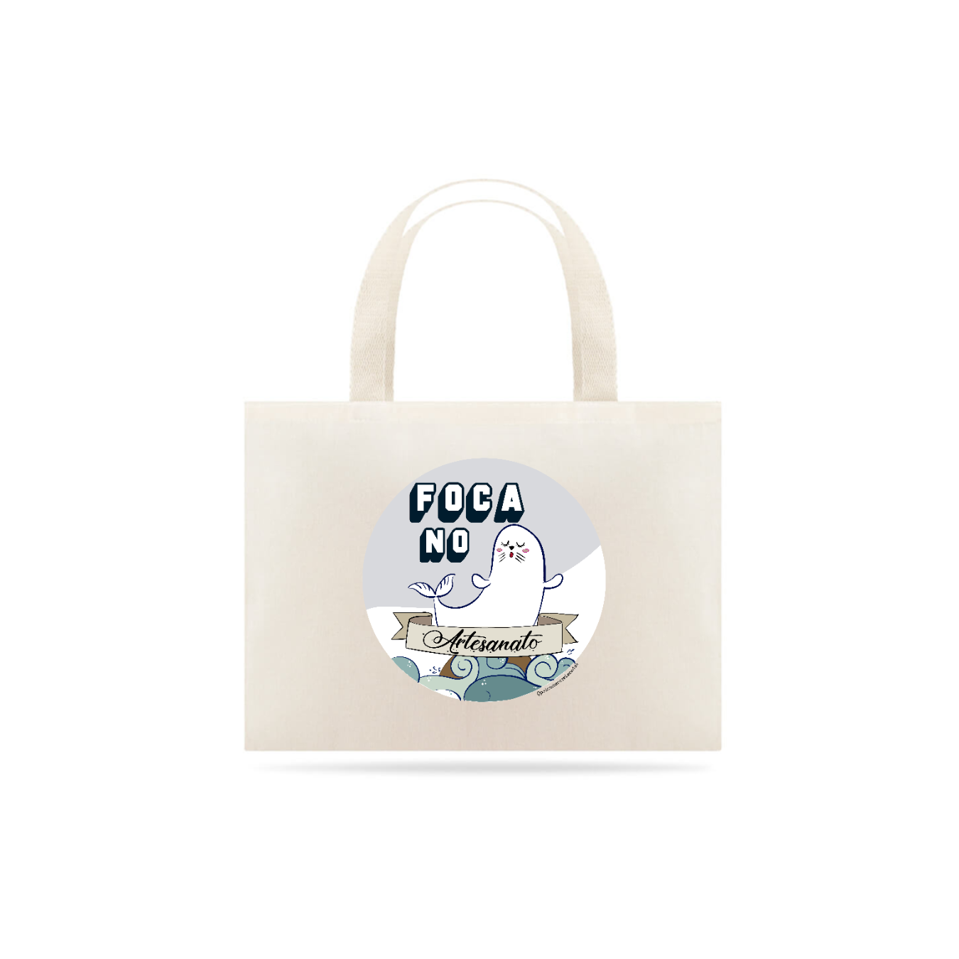 Nome do produto  Ecobag - Foca no Artesanato