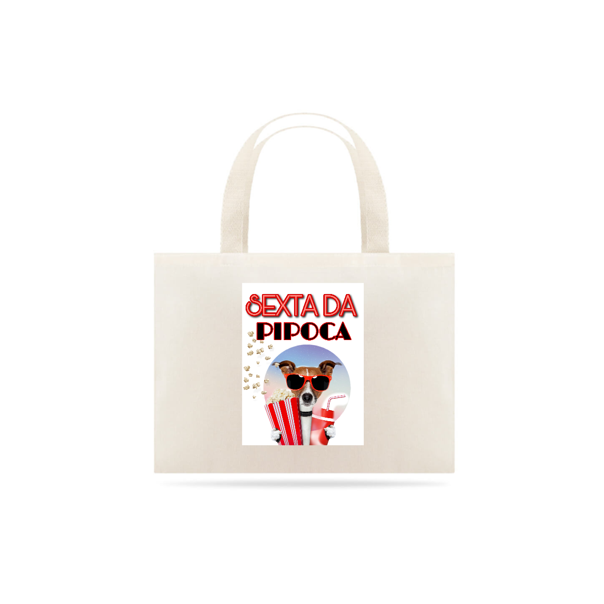 Nome do produto  Ecobag Sexta da Pipoca Fortalecimento