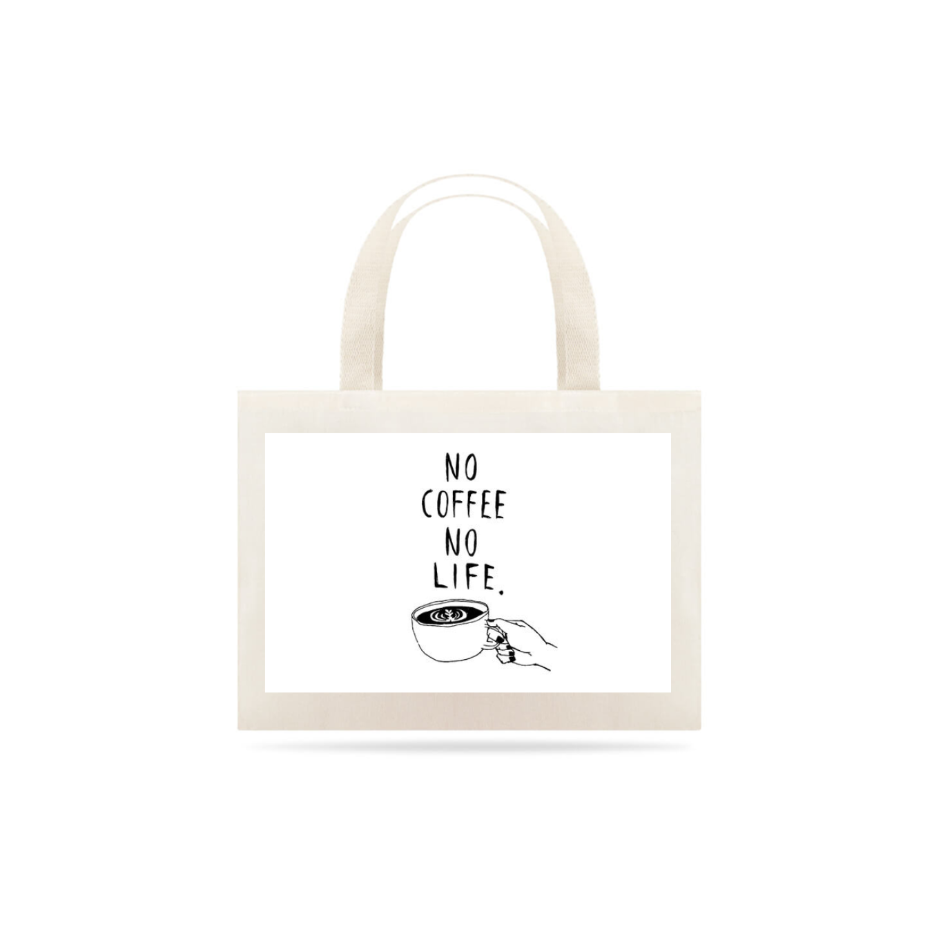Nome do produto  Ecobag No Coffee No Life Fortalecimento