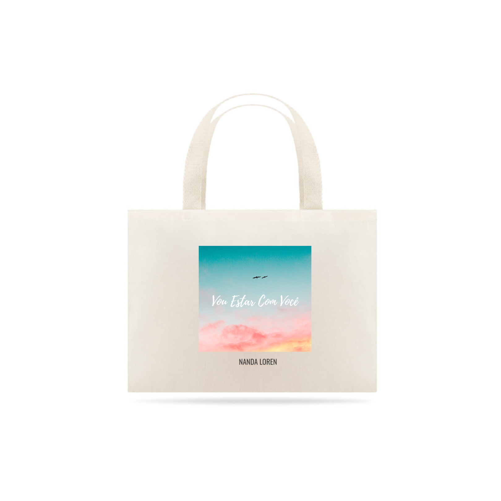 Nome do produto  Vou Estar Com Você - Eco Bag 