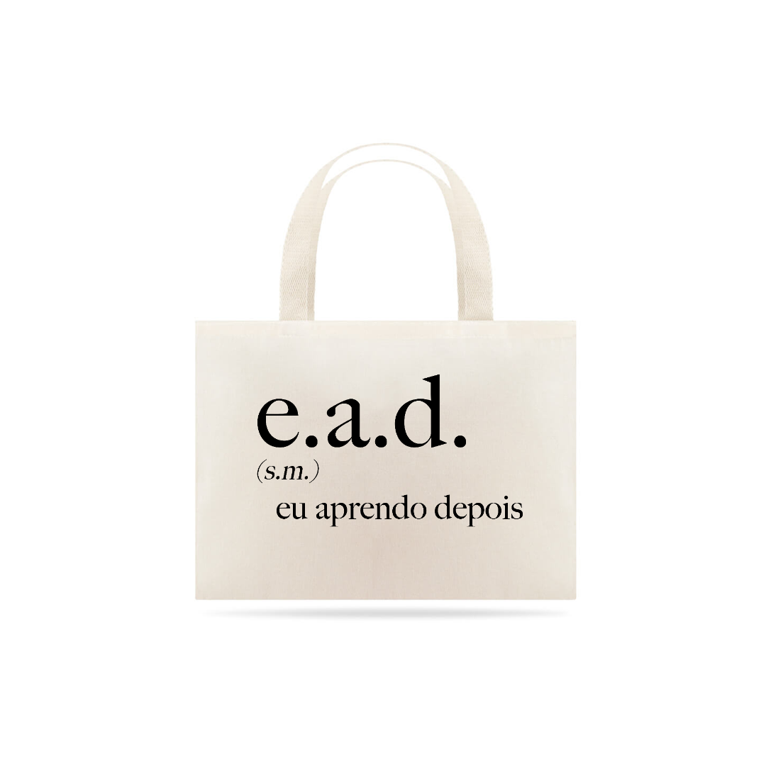 Nome do produto  ECO BAG -  e.a.d.