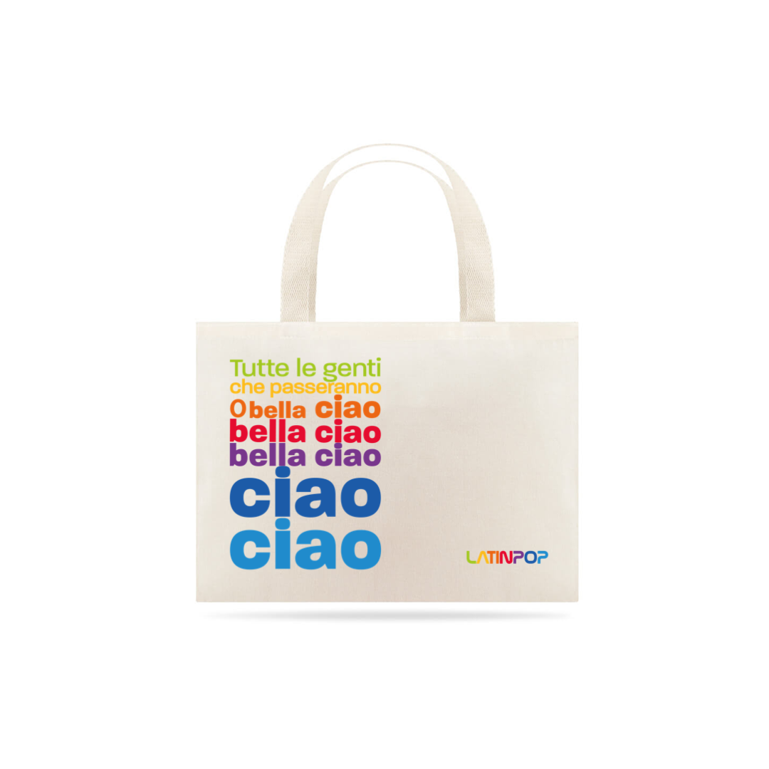 Nome do produto  Ecobag Bella Ciao