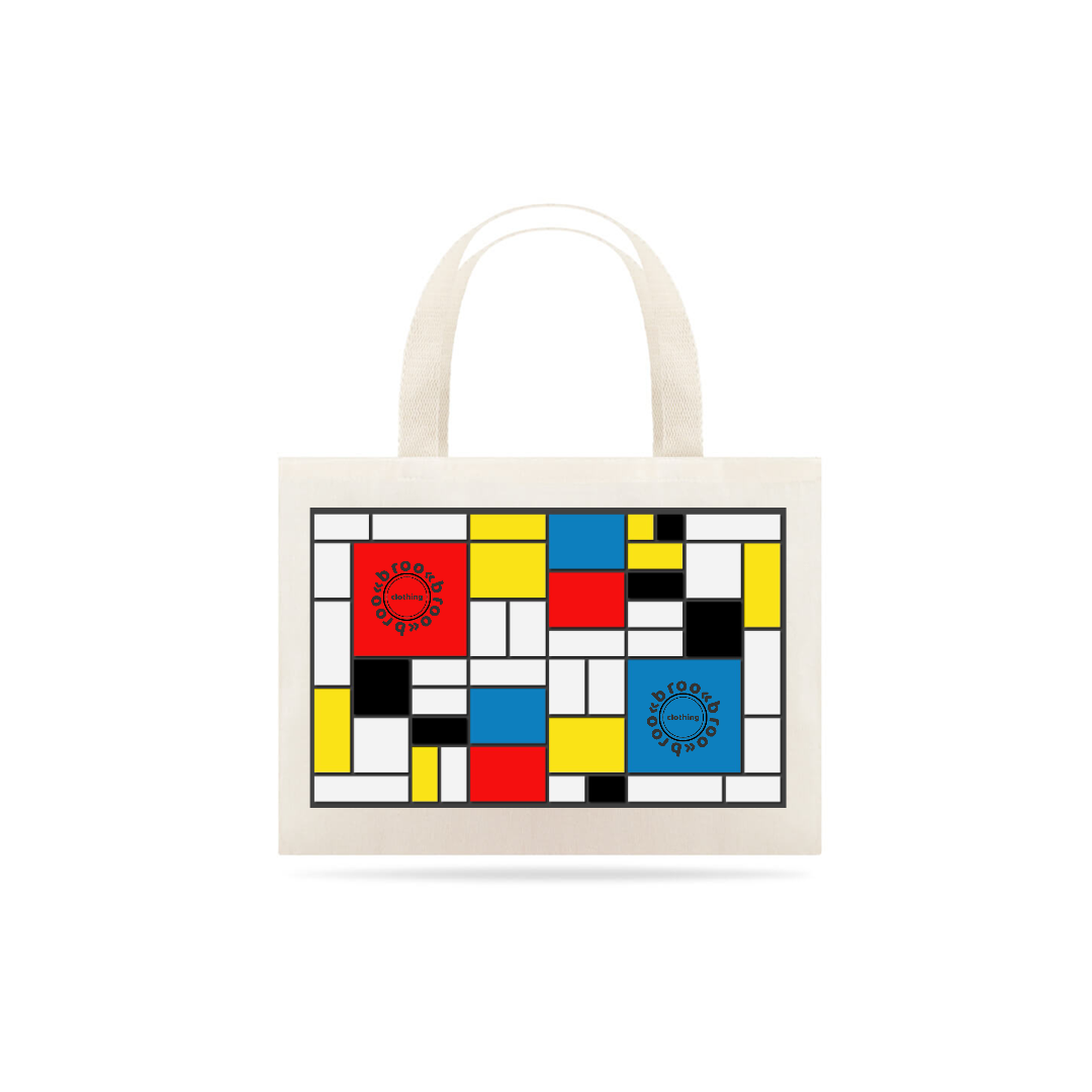 Nome do produto  Bag Mondrian quadrados coloridos