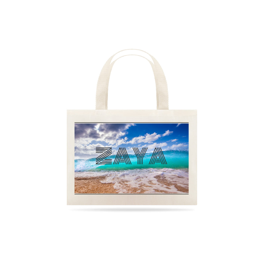 Nome do produto  Eco bag ZAYA Natureza | Mar