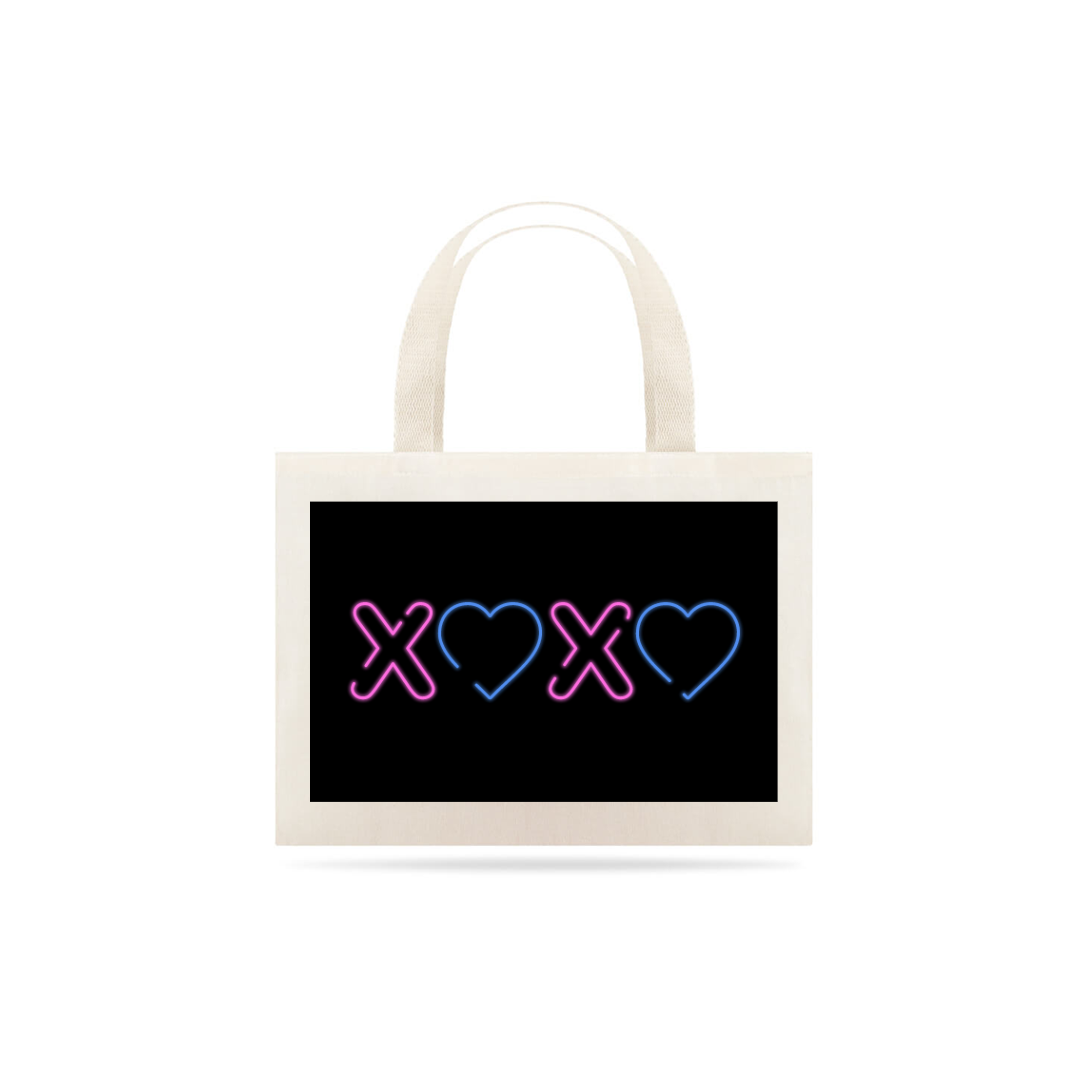 Nome do produto   XOXO Neon - Ecobag