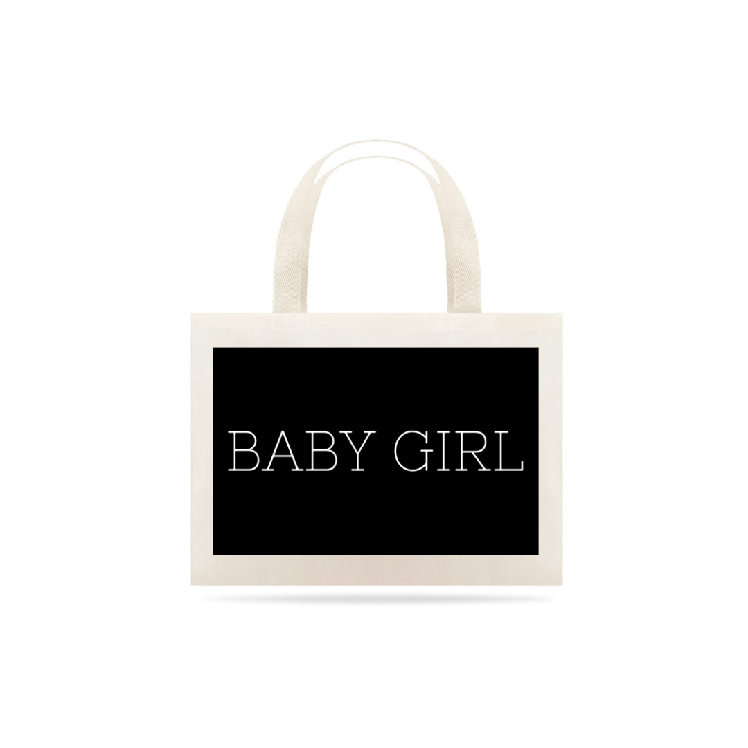 Nome do produto  Baby Girl - Ecobag 