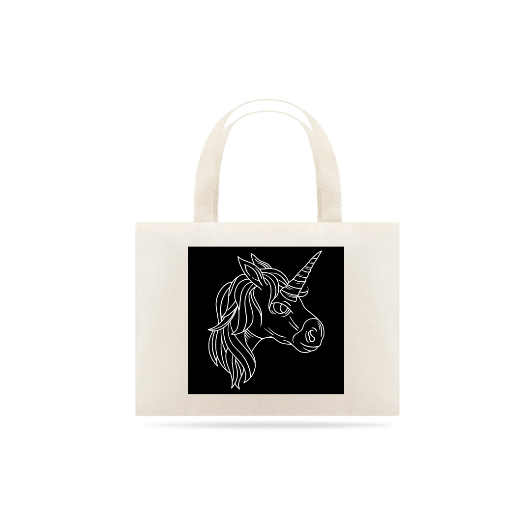 Nome do produto  Unicórnio Tattoo - Ecobag
