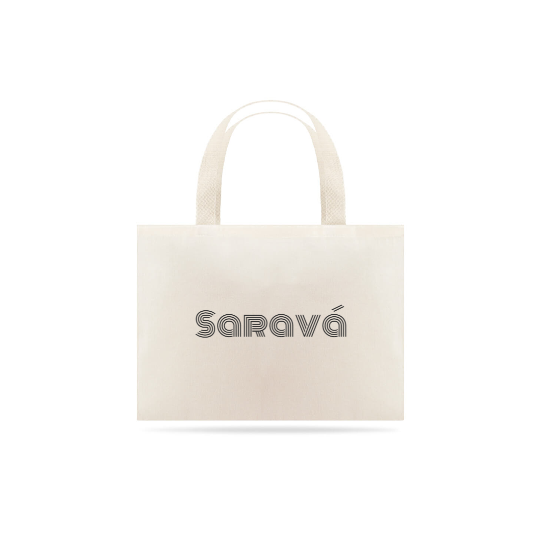 Nome do produto  Ecobag Estampa Saravá 