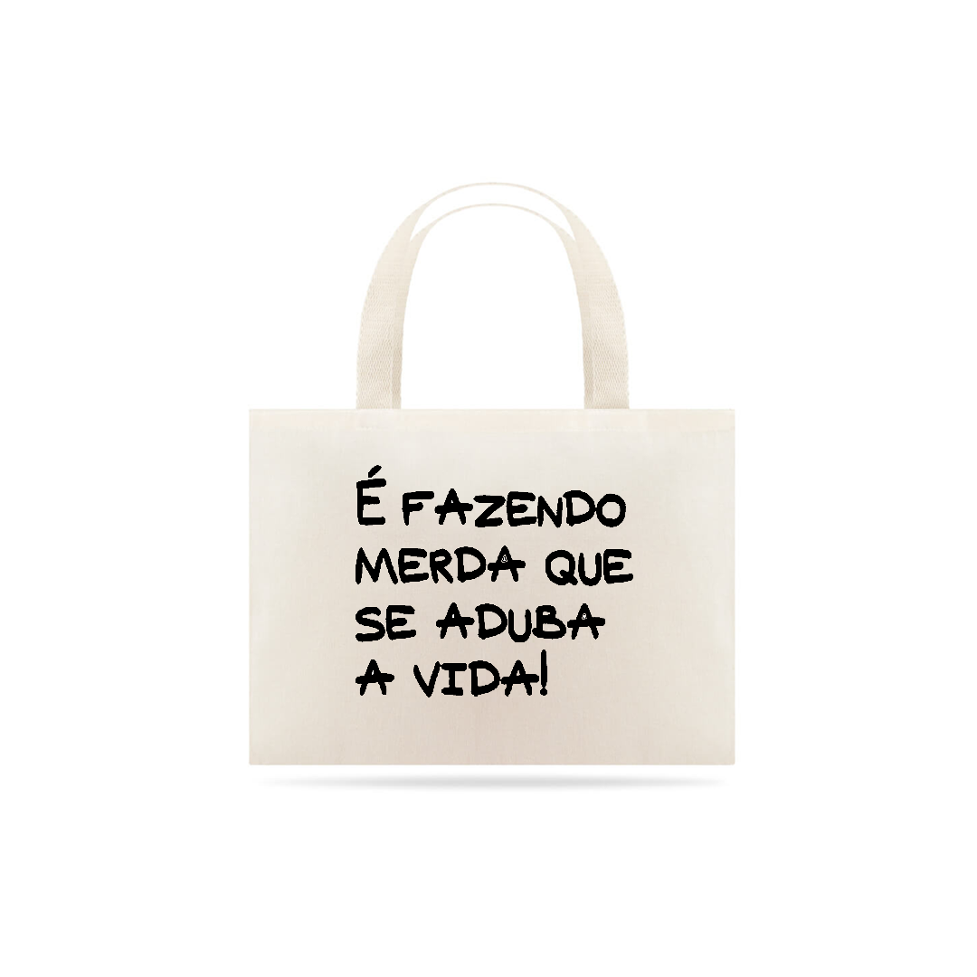 Nome do produto  Ecobag frases
