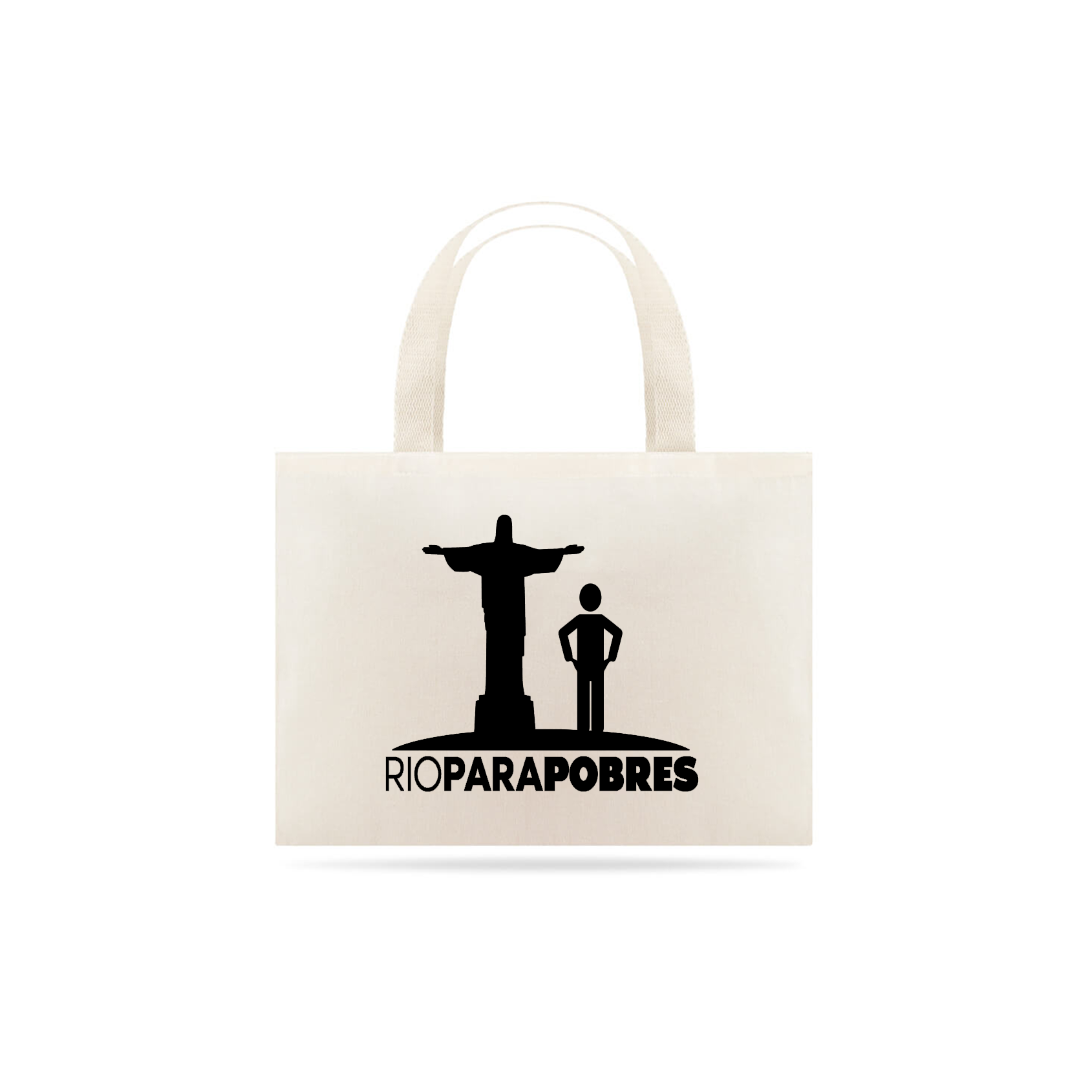 RIO PARA POBRES LOGO (Ecobag)