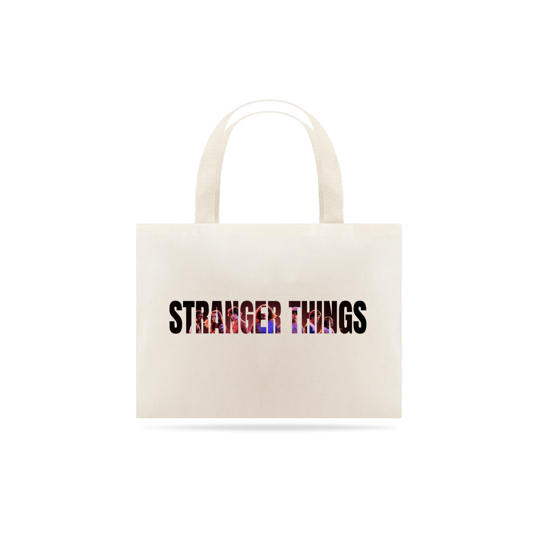 Nome do produto  eco bag stranger things