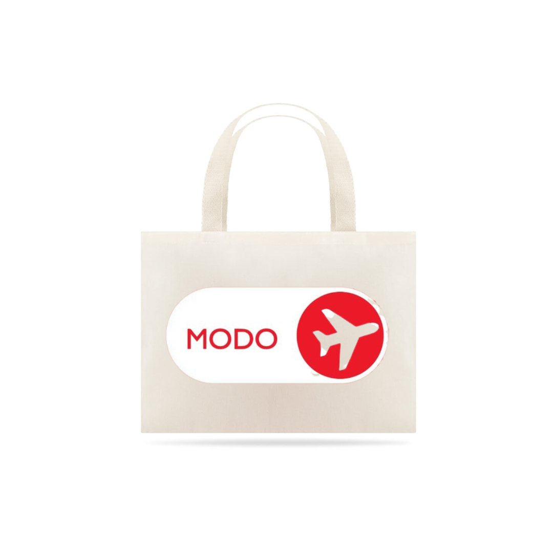 Eco Bag Grande - Modo Avião 