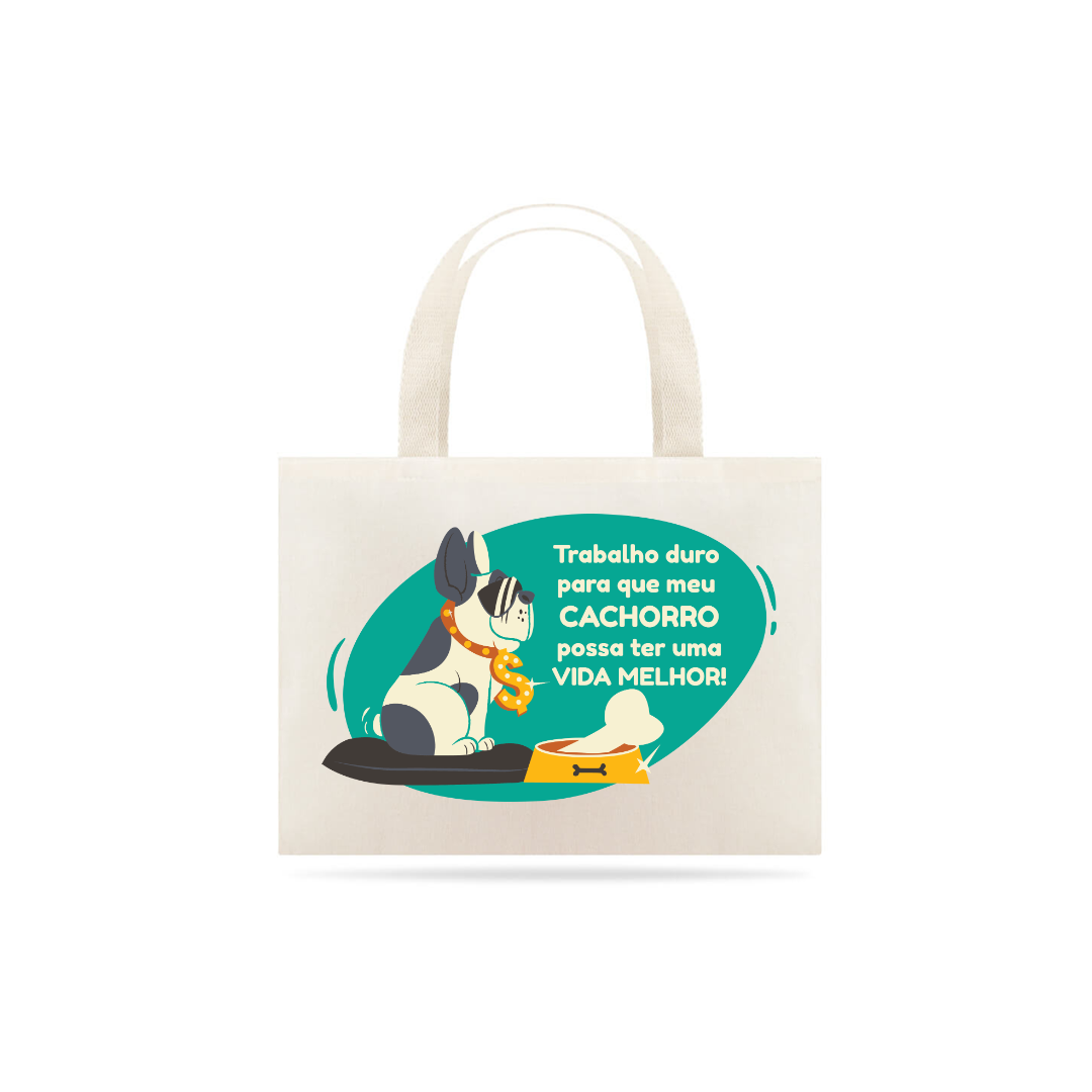 Nome do produto  Trabalho Duro - Ecobag