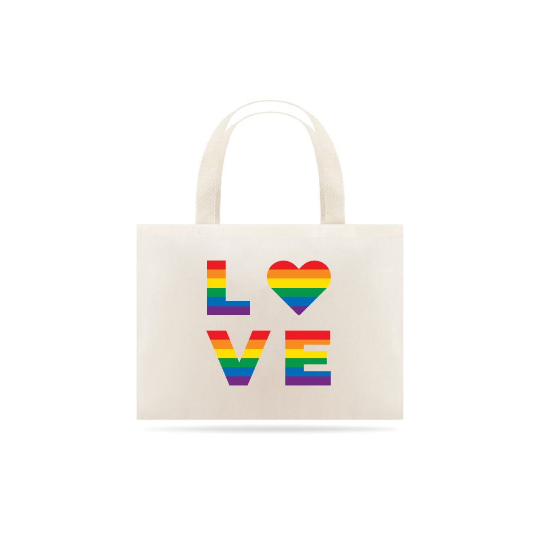 Nome do produto  Ecobag Love Colors