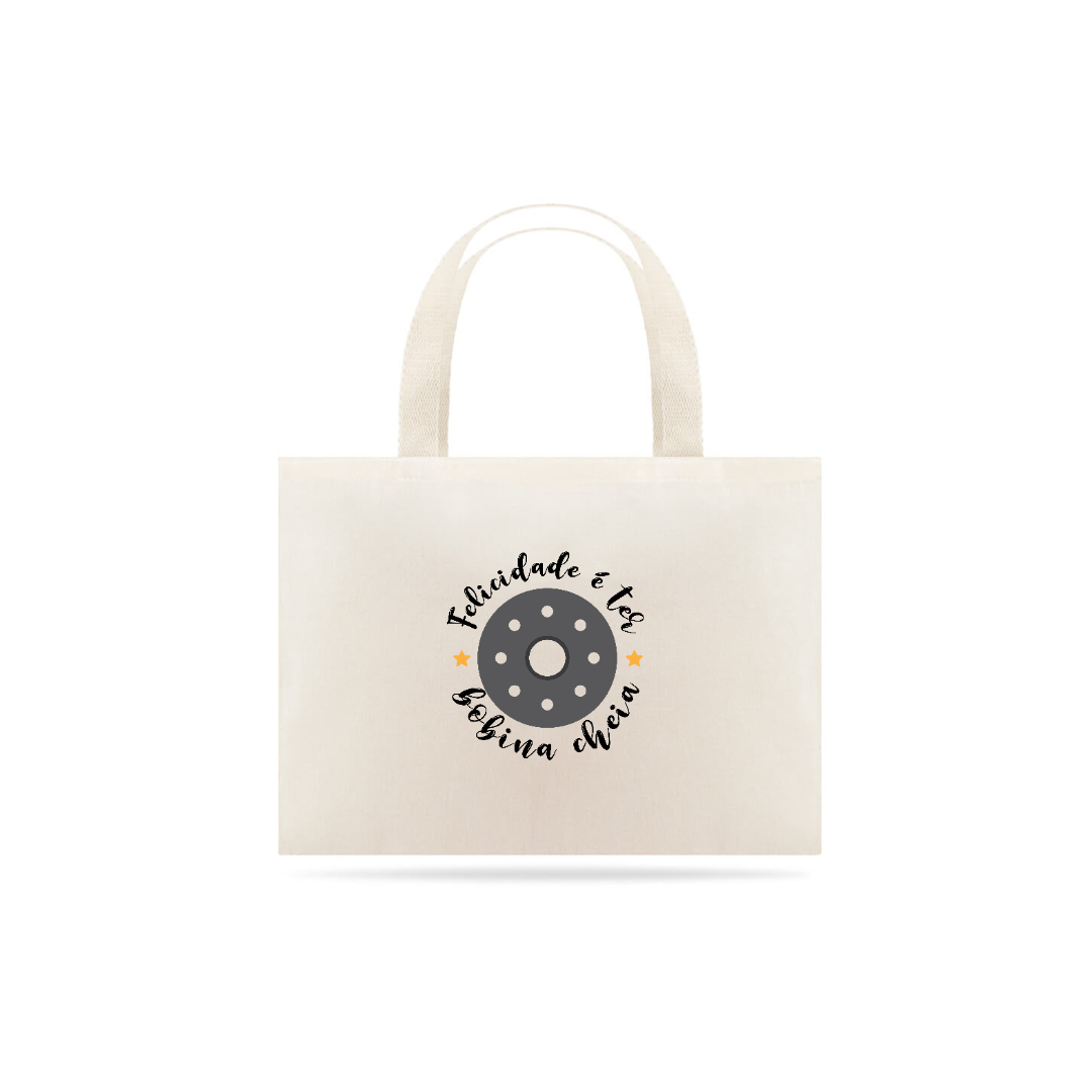 Nome do produto  Ecobag Bobina - Podcast Entrelaçadas